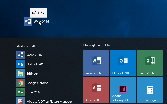 Sådan oprettes skrivebordsgenveje i Windows 10 på nemme måde - Webbojo